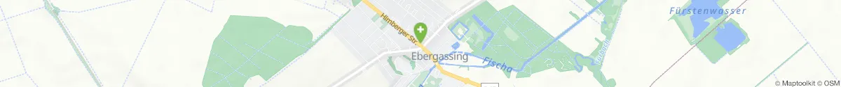 Kartendarstellung des Standorts für Schlossapotheke Ebergassing in 2435 Ebergassing